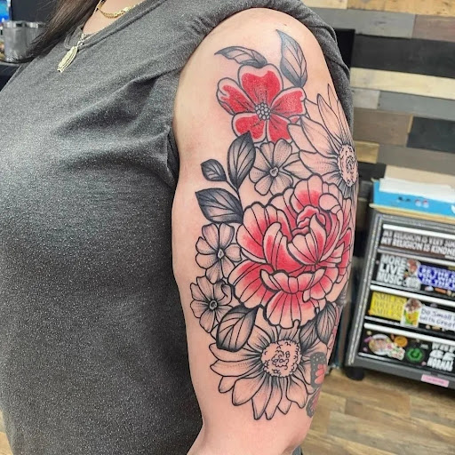 Explore outdoorsman tattoo ideas, creative tattoo ideas in Willow Grove, available at Tattoo GalaxyWillow Grove Piercing & Tattoos