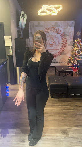 Explore chemistry tattoo ideas, creative tattoo ideas in Chicago, available at Third Eye Tattoo