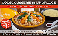 Couscous du Restaurant servant du couscous Couscousserie de l'Horloge à Avignon - n°8