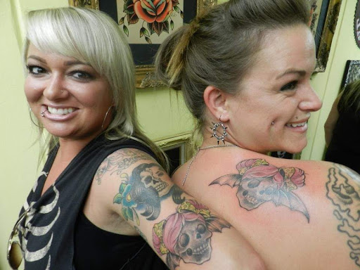 Explore cute face tattoo ideas, creative tattoo ideas in Lafayette, available at Crown & Anchor Tattoos