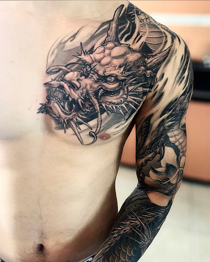 Explore moana tattoo ideas, creative tattoo ideas in Wesley Chapel, available at Inkjutsu Tattoo Studio