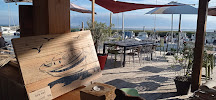 Atmosphère du Bar-restaurant à huîtres Cabane Nacrée - vue panoramique sur le bassin à Andernos-les-Bains - n°15