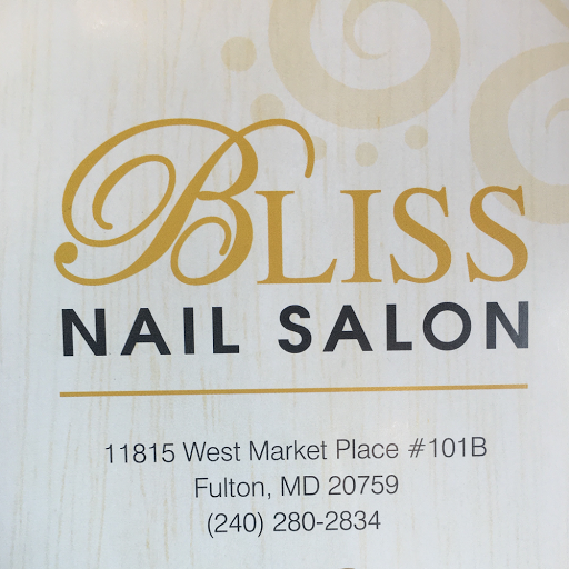 Nail Salon «Bliss Nail Salon», reviews and photos, 11815 W Market Pl #3b, Fulton, MD 20759, USA