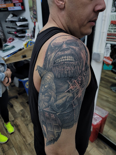 Explore ems tattoo ideas, creative tattoo ideas in Burlington, available at Mr Tattoos & Piercing