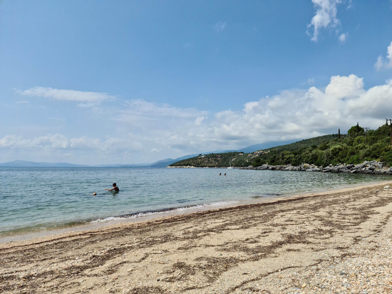 Foto af Ayia Thymia beach med høj niveau af renlighed