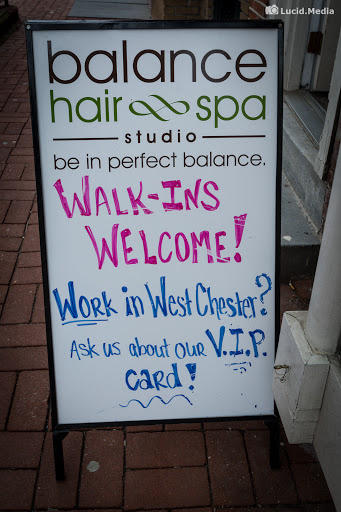 Hair Salon «Balance Hair Spa Studio», reviews and photos, 150 E Gay St, West Chester, PA 19380, USA