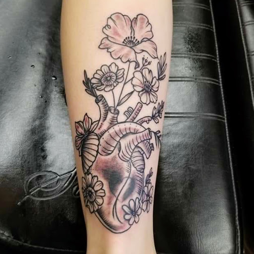 Explore partners name tattoo ideas, creative tattoo ideas in Denver, available at Deeds Of The Flesh Tattoo