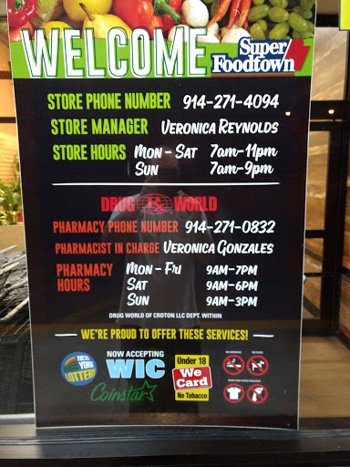 Grocery Store «Super Foodtown of Croton-on-Hudon», reviews and photos, 2005 Albany Post Rd, Croton-On-Hudson, NY 10520, USA