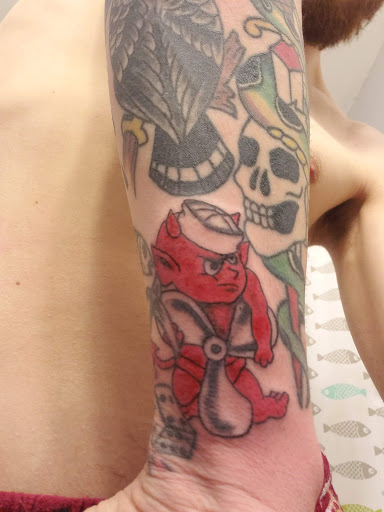 Tattoo Shop «Shades of Sunderland Tattoo», reviews and photos, 99 Fortin Rd # 112, Kingston, RI 02881, USA