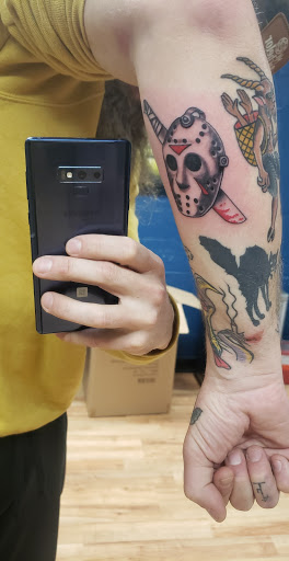 Explore hairline tattoo ideas, creative tattoo ideas in Arcata, available at Nor Cal Tattoo
