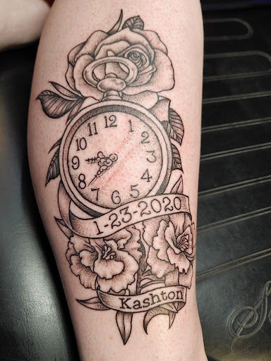 Explore underwater tattoo ideas, creative tattoo ideas in Conover, available at Evermore Custom Tattoos