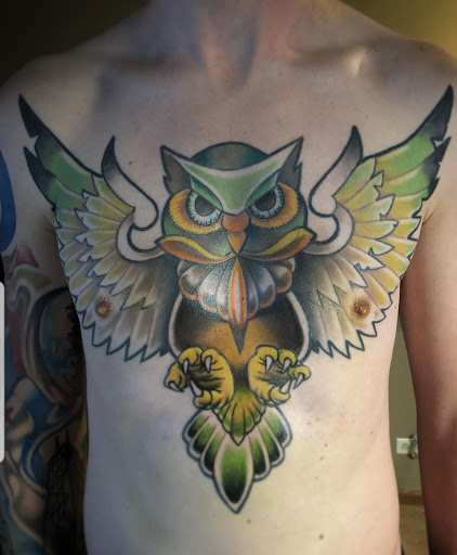 Explore anarchy tattoo ideas, creative tattoo ideas in Schaumburg, available at Atmosphere Tattoo Gallery - Schaumburg