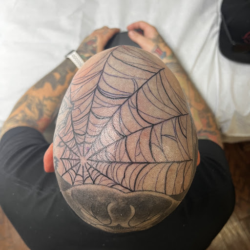 Explore deltoid tattoo ideas, creative tattoo ideas in Buffalo, available at True Gloom Tattoo Studio