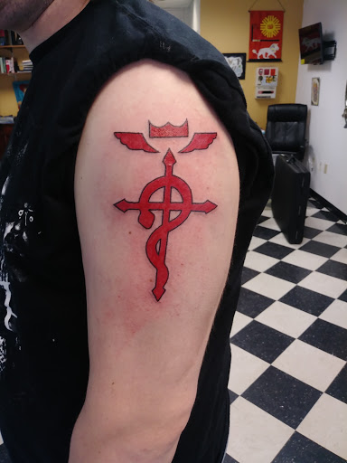 Explore head tattoo ideas male, creative tattoo ideas in New Philadelphia, available at Broadway Tattoo