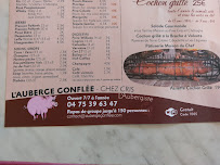 L'Auberge Gonflée à Laurac-en-Vivarais menu