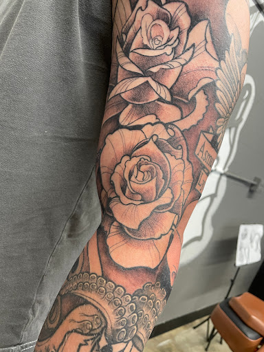 Explore good forearm tattoo ideas, creative tattoo ideas in Zumbrota, available at Art by Sinclair Tattoo Artist At Dry Bones Ink