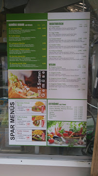 Menu du Berliner Gemüse Döner à Saarbrücken