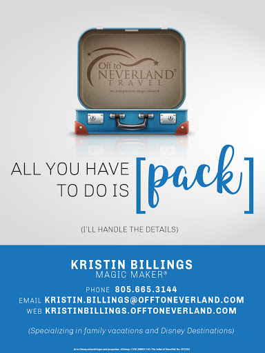 Kristin Billings - Off to Neverland Travel