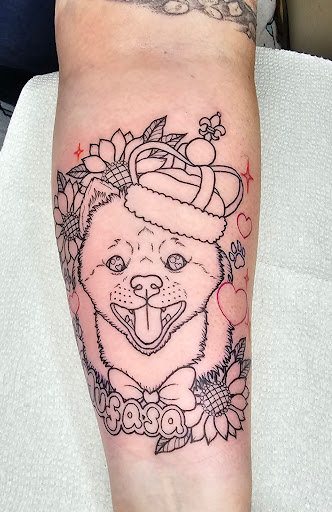 Explore tattoo ideas for rest in peace, creative tattoo ideas in Hamburg, available at Sacred ink Tattoo