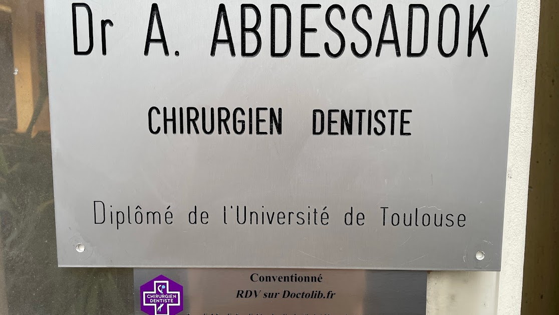 Dr Abdessamed ABDESSADOK à Sète (Hérault 34)