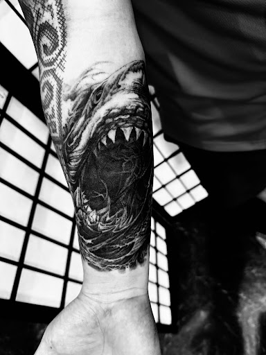 Explore forearm mens first tattoo ideas, creative tattoo ideas in Saint Paul, available at Supreme Art Of War Inc