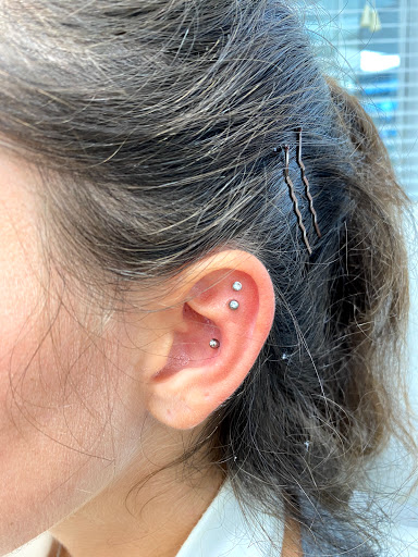 Explore patchwork ideas tattoos, creative tattoo ideas in Myrtle Beach, available at Professional Body Piercing by Jackie