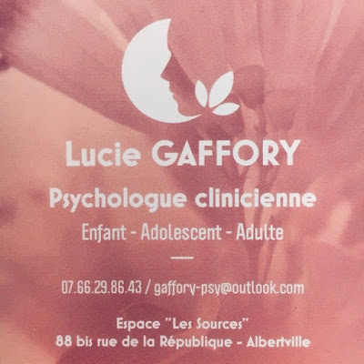 Lucie Gaffory à Albertville