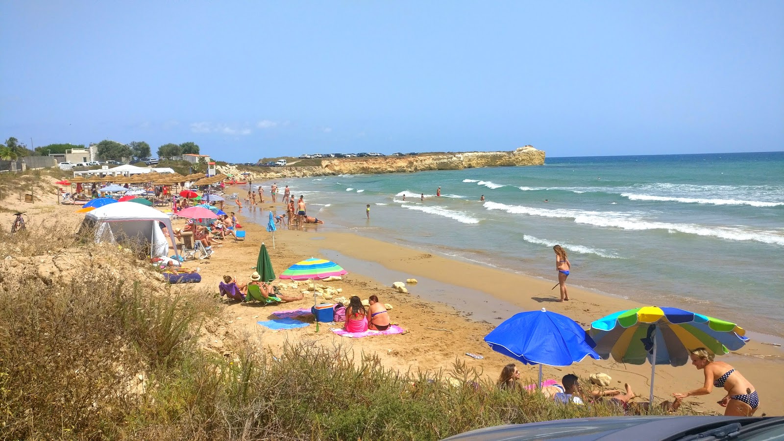 Foto di Porto Ulisse beach area del resort sulla spiaggia