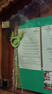 Restaurant Saxifraga à Tirol (le menu)