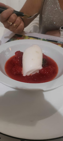 Panna cotta du Restaurant gastronomique Le Chapelier Toqué à Avignon - n°5