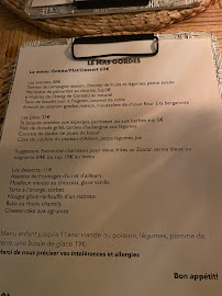 Restaurant Le Mas à Gordes - menu / carte