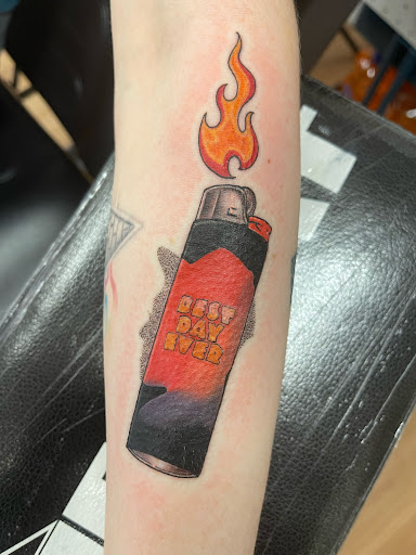 Explore capricorn tattoo ideas for men, creative tattoo ideas in Brighton, available at Alchemy Art Collective