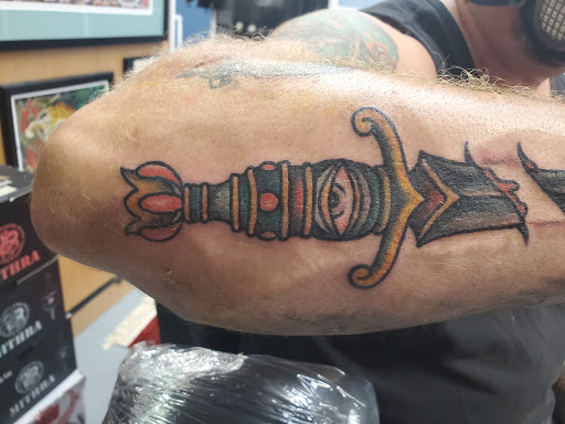 Explore patriot tattoo ideas, creative tattoo ideas in Red Bank, available at Front Street Tattoo