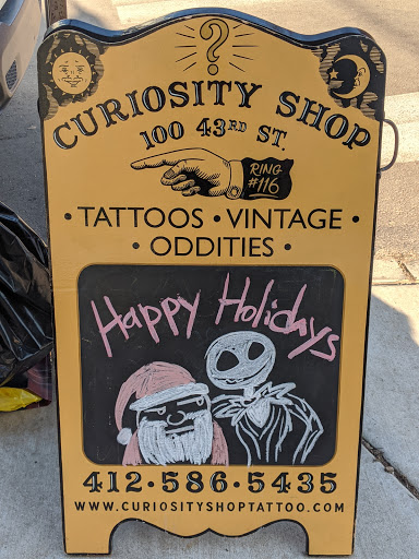 Tattoo Shop «Curiosity Shop», reviews and photos, 100 43rd St #116, Pittsburgh, PA 15201, USA