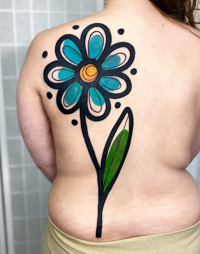 Explore cake tattoo ideas, creative tattoo ideas in Bellefonte, available at Juniper Studio