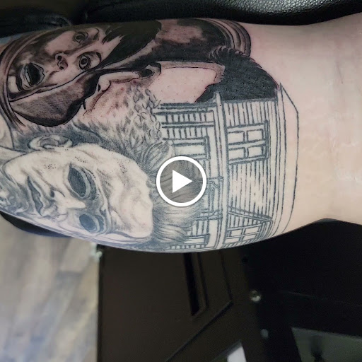 Explore skeleton key tattoo ideas, creative tattoo ideas in Traverse City, available at Pinups & Needles