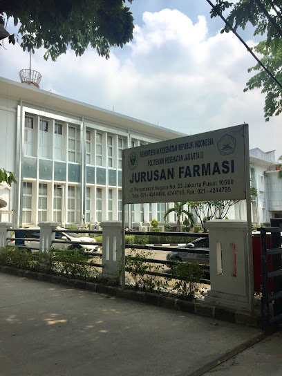 Politeknik Kesehatan Kemenkes Jakarta II - Jurusan Farmasi