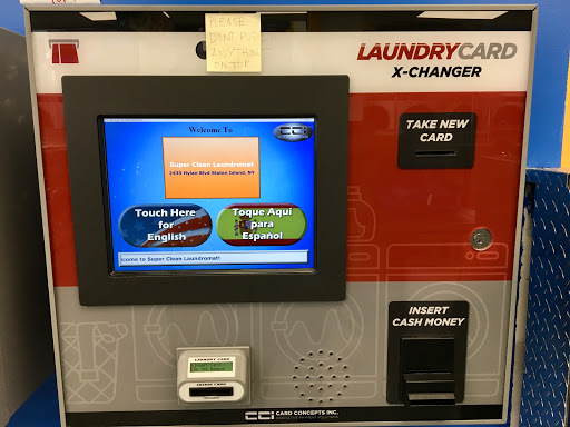 Laundromat «SUPERCLEAN Laundromat DryCleaner Superstore 24hrs», reviews and photos, 2435 Hylan Blvd, Staten Island, NY 10306, USA