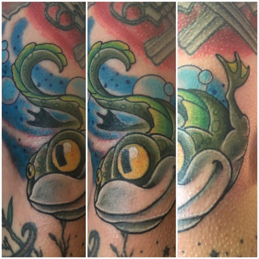 Explore arm and shoulder tattoo ideas, creative tattoo ideas in Winston Salem, available at Tattoo Revival