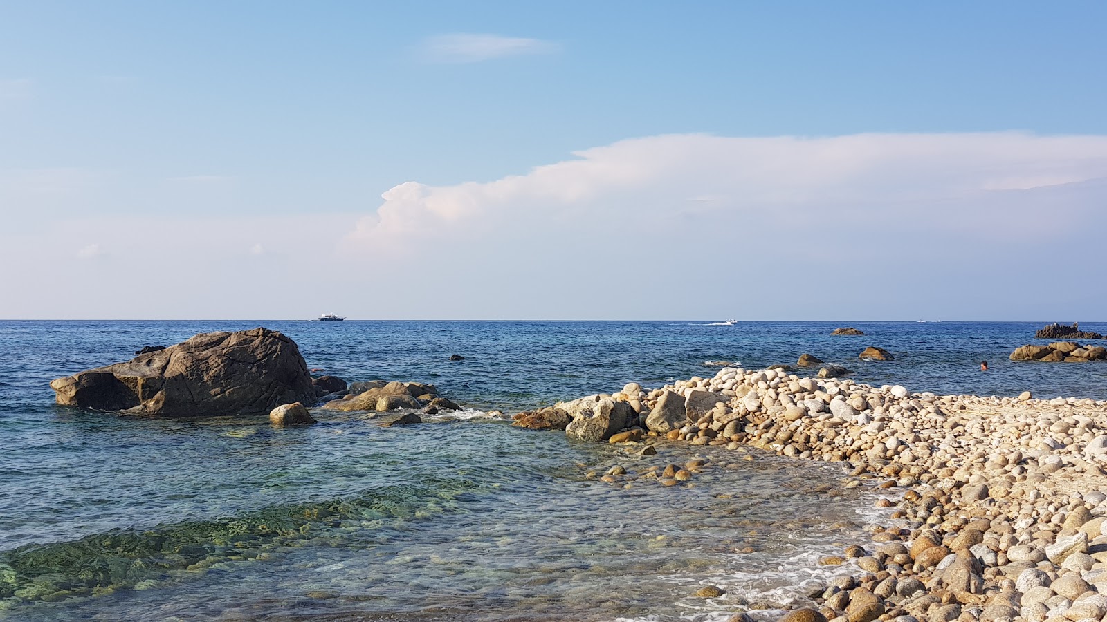 Fotografie cu Spiaggia Michelino II parțial zona hotelieră