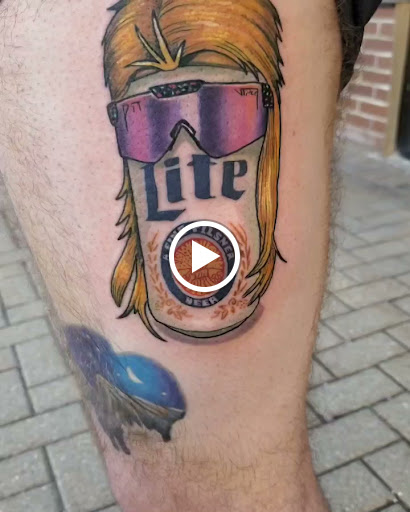 Explore camo tattoo ideas, creative tattoo ideas in Lombard, available at New Hope Tattoo