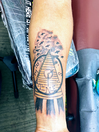 Explore matching cousin tattoo ideas, creative tattoo ideas in Waldorf, available at Hypnotique Ink