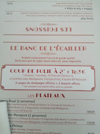 Brasserie des Européens à Annecy menu