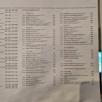 Menu du PIZZA NIRO à Stuttgart
