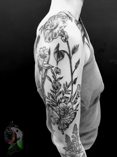 Find small heart tattoo ideas for your next unique tattoo in Cornelius at Dermal Designz Tattoo and Piercing Inc.