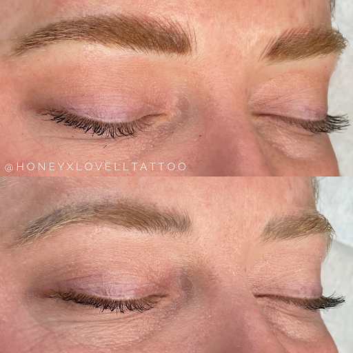 Explore browning tattoo ideas, creative tattoo ideas in San Diego, available at Honey Natural Cosmetic Tattooing & Training