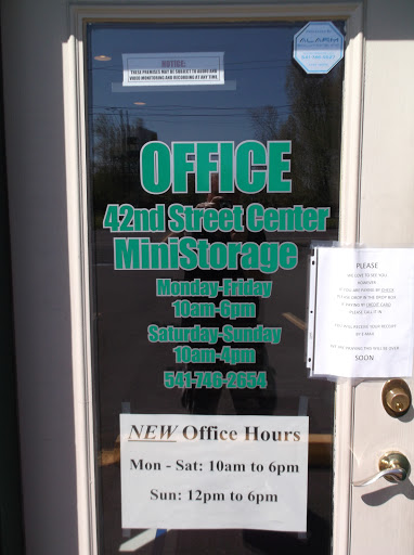 Self-Storage Facility «42nd Street Mini Storage», reviews and photos, 362 N 42nd St, Springfield, OR 97478, USA