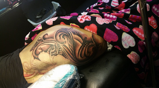 Explore star ideas for tattoos, creative tattoo ideas in Denver, available at Denvers Competitive Ink