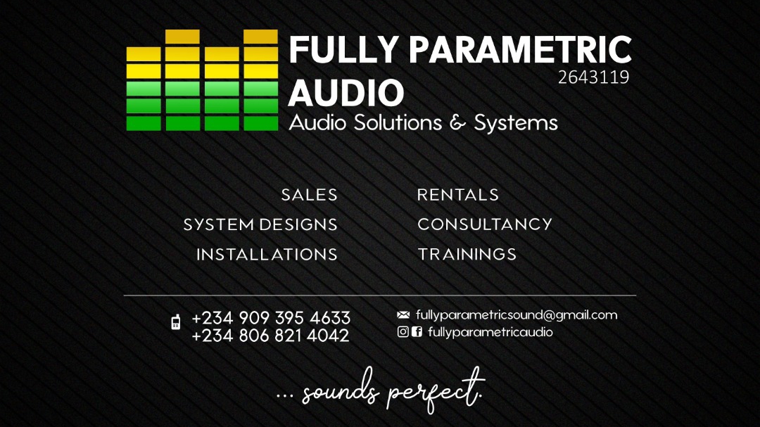 FULLY PARAMETRIC AUDIO