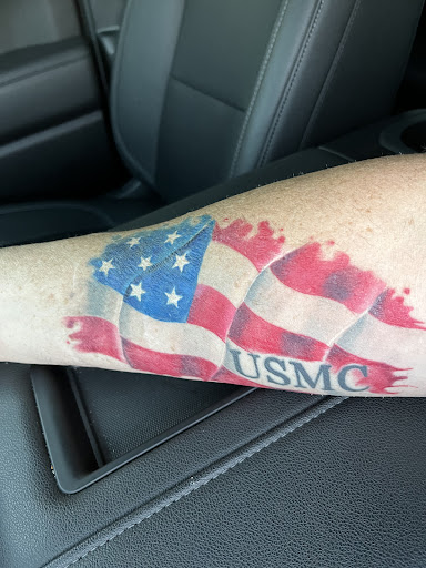 Explore simple motorcycle tattoo ideas, creative tattoo ideas in Titusville, available at Exclusive Ink Studio